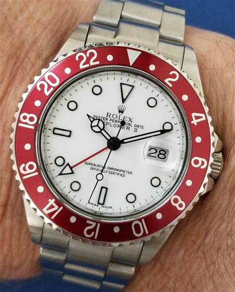 rolex explorer ii gmt bezel|gmt watch bezel guide.